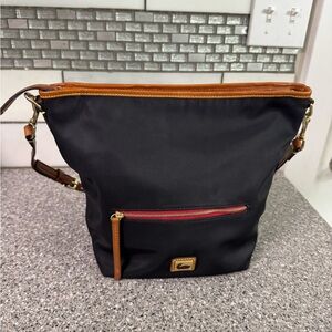 Dooney & Bourke Black and Brown Women's Bag